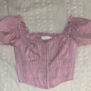 Astr Pink Top | Size Small